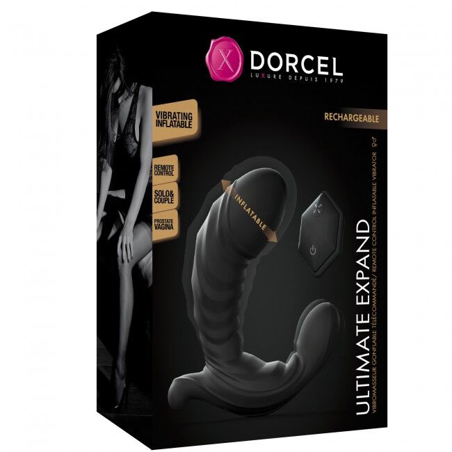 SO5074 Універсальний вібратор зі стволом, що надувається Dorcel ULTIMATE EXPAND