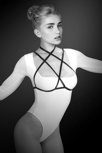 SO2225 Портупея на грудь Bijoux Pour Toi - LOLA, эластичный полиэстер