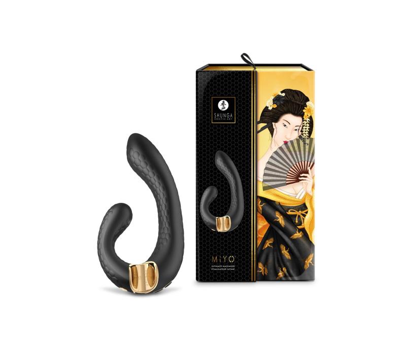 SO6911 Вібратор-кролик Shunga Miyo Black
