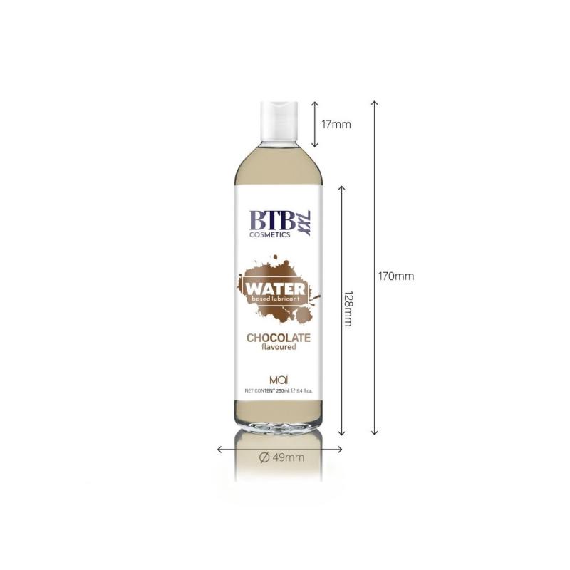 SO6569 Смазка на водной основе BTB FLAVORED CHOCOLATE с ароматом шоколада (250 мл)