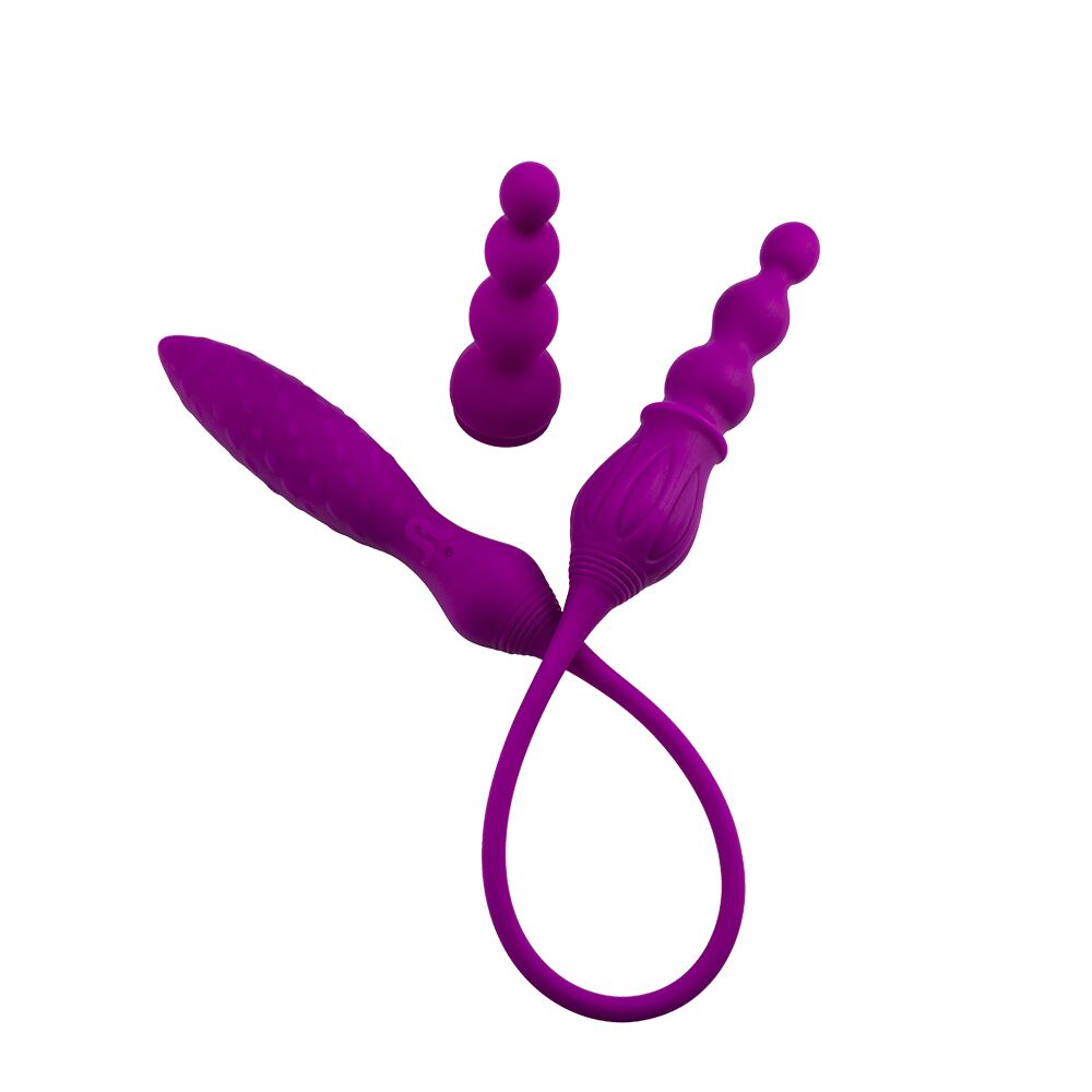 AD108735 Вібратор двосторонній Adrien Lastic AD-2X з пультом LRS