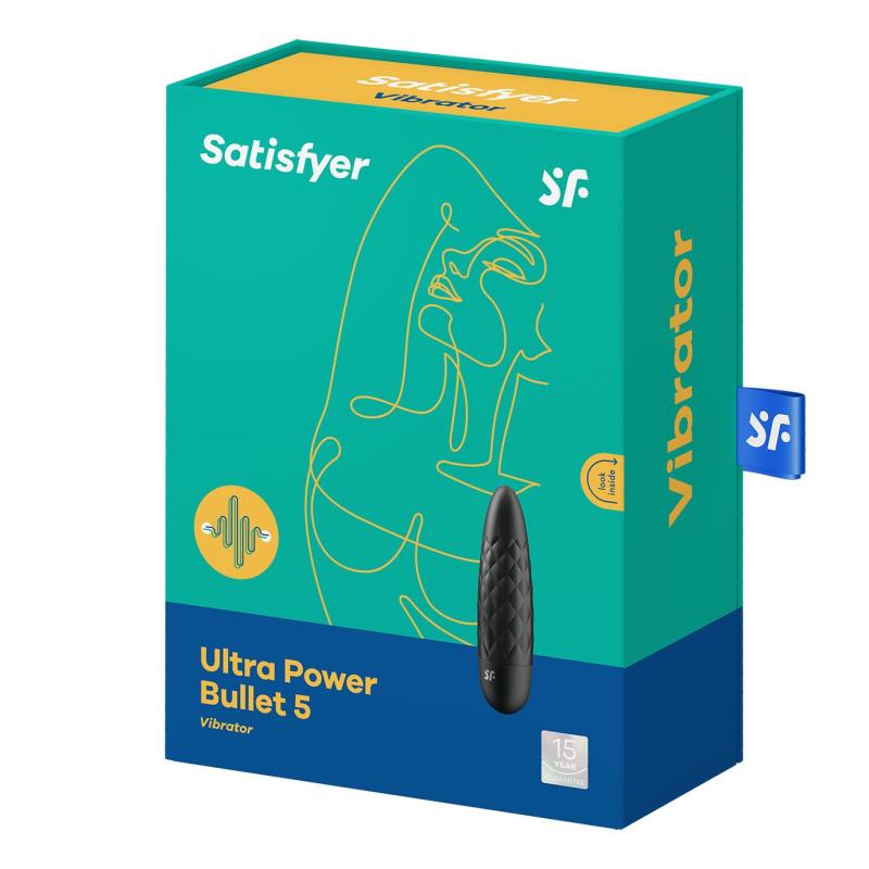 SO5431 Минивибратор Satisfyer Ultra Power Bullet 5 Black