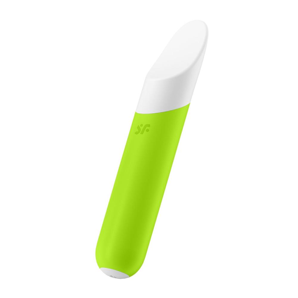 SO5435 Мінівібратор із гнучким язичком Satisfyer Ultra Power Bullet 7 Green