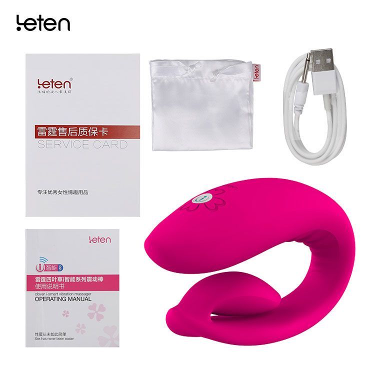 SO2133 Смарт-вібратор для пар Leten Vivi, інтенсивний масаж точки G