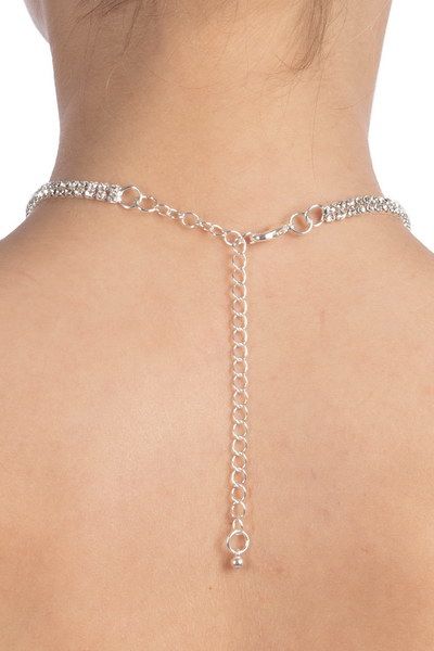 SO3724 Кольє зі стразами Bijoux Pour Toi - Audrey Silver