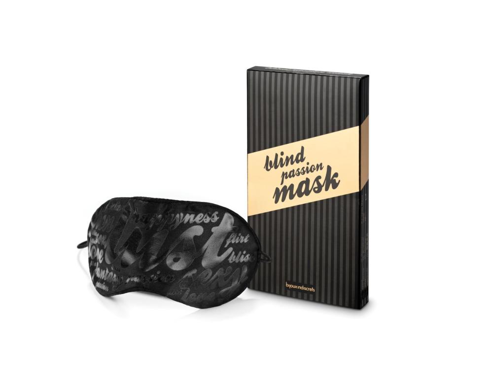 SO2327 Маска нежная на глаза Bijoux Indiscrets - Blind Passion Mask в подарочной упаковке