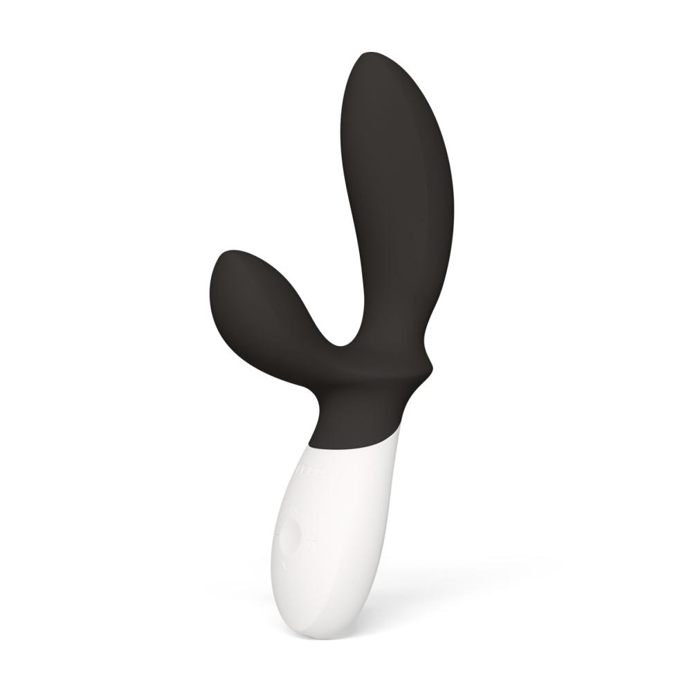 SO8087 Масажер простати LELO Loki Wave 2 Black, 2 мотори, манливий рух + вібрація