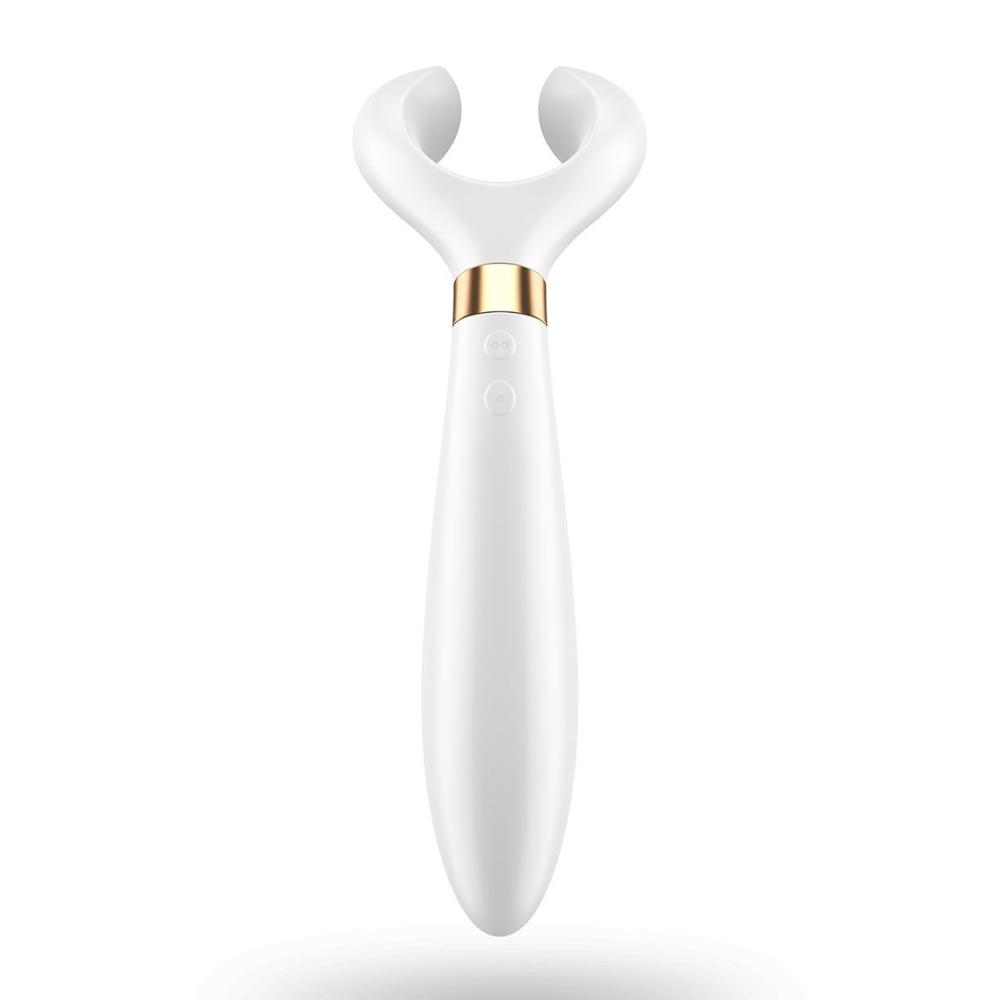 SO3107 Вібратор для пар Satisfyer Endless Fun White, три мотора, багатофункціональний